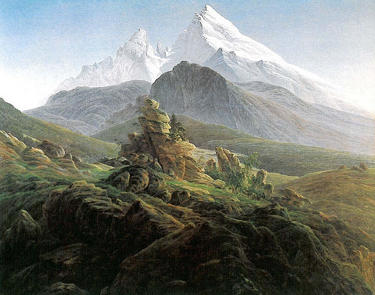 Caspar David Friedrich Der Watzmann